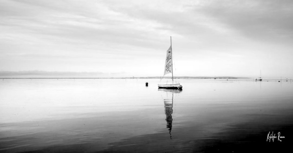 le voilier sur le lac, krystyne Ramon , photos de paysages mer