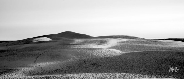 dune du pyla, noir et blanc, krystyne Ramon , photos de paysages mer
