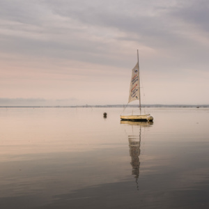 le voilier sur le lac, krystyne Ramon , photos de paysages mer
