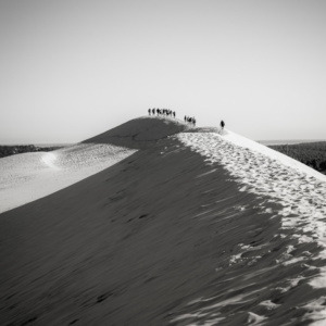 ascension de la dune du pyla, pinasse dans l'attente de la marée, krystyne Ramon , photos de paysages mer